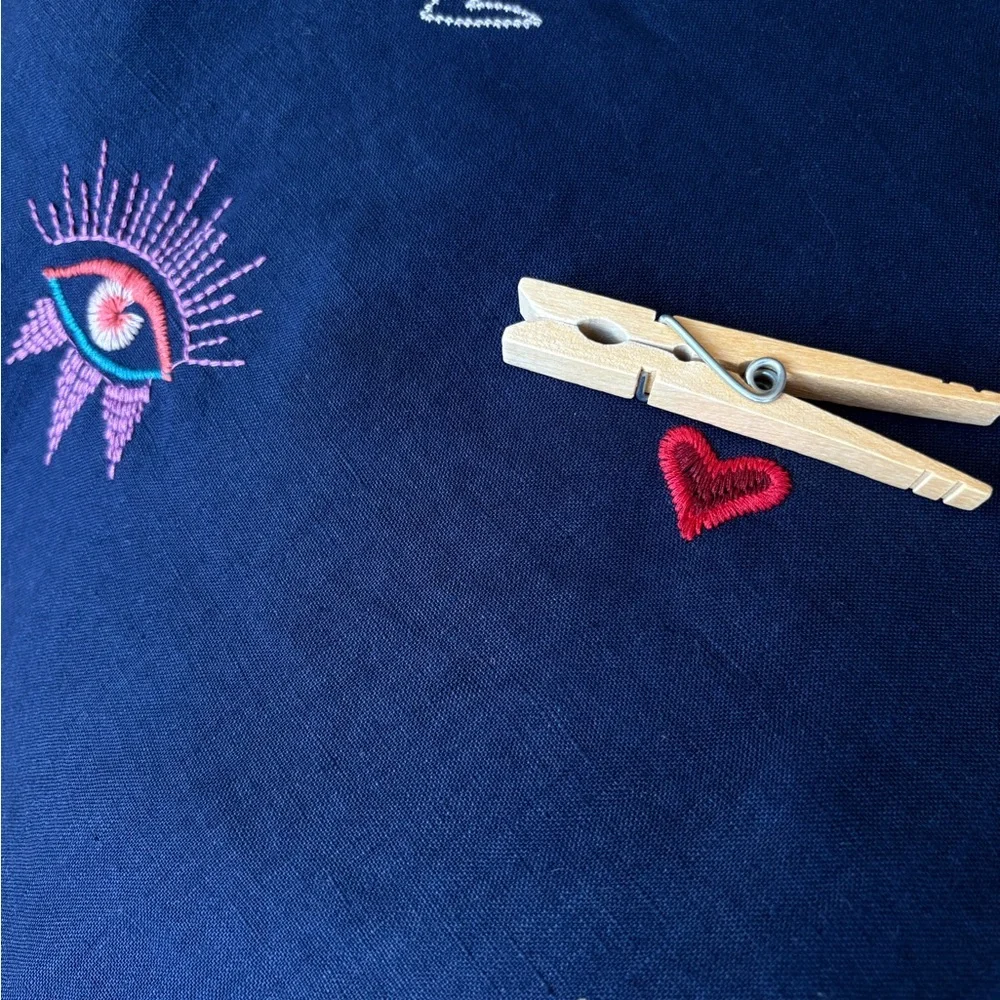 Johnny Was Flawed Dress Tunic Flaws - Picture 16 of 16